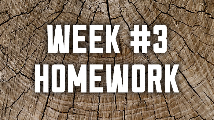 Week #3: TRUTH Homework
