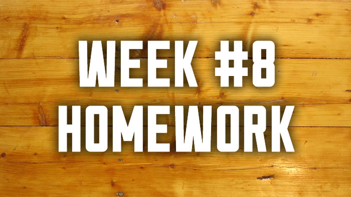 Week #8: Leading with Authority Homework